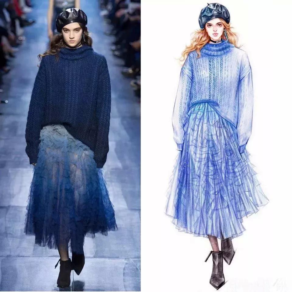 最新潮流服装设计图盛宴，时尚盛宴，尽展风采！