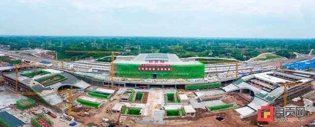 富顺高铁站最新动态,自信与成就感的旅程见证