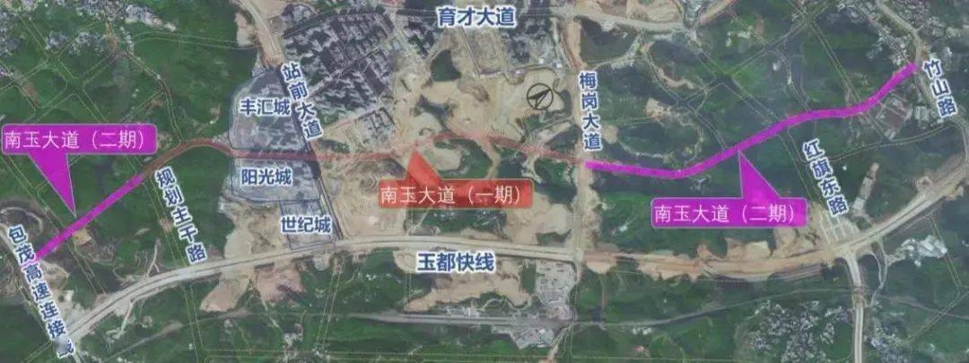 玉双路东延线最新进展,时代脉搏与城市脉动同步前行