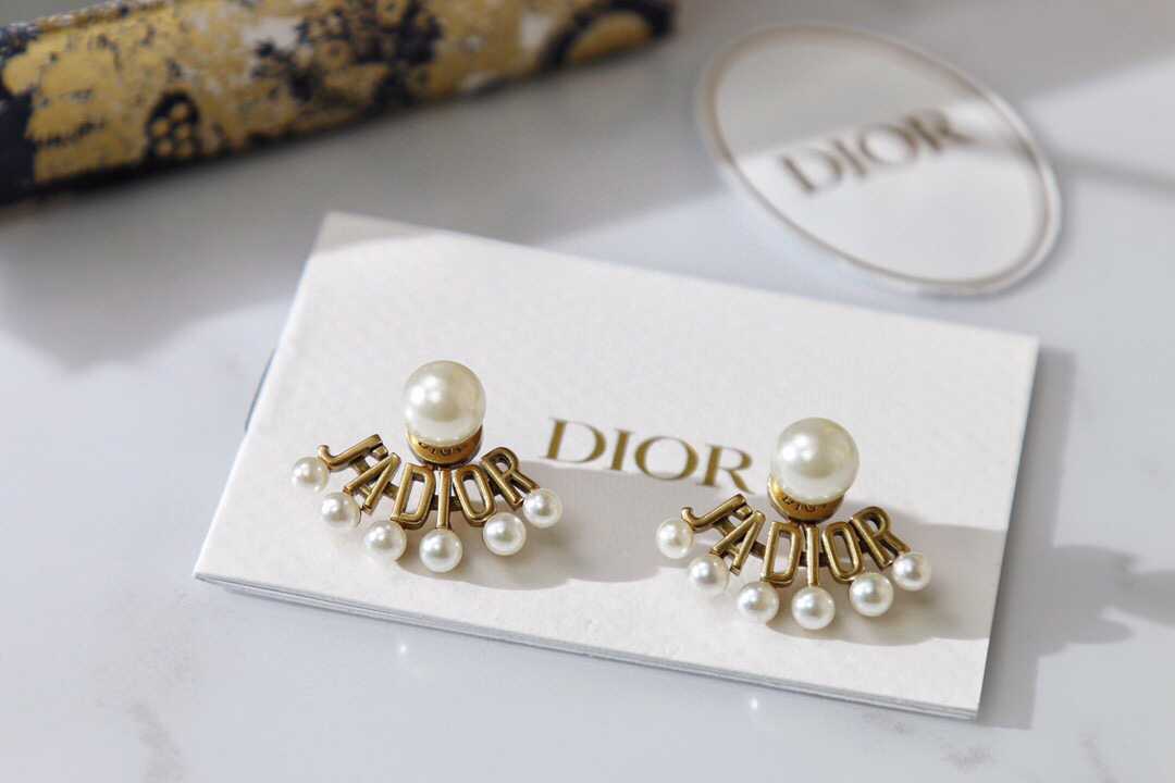 最新款迪奥耳钉，时尚潮流还是过度消费？引发争议热议的饰品选择。