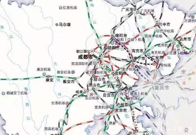 四川最新铁路规划蓝图，构建西部交通枢纽的壮丽画卷