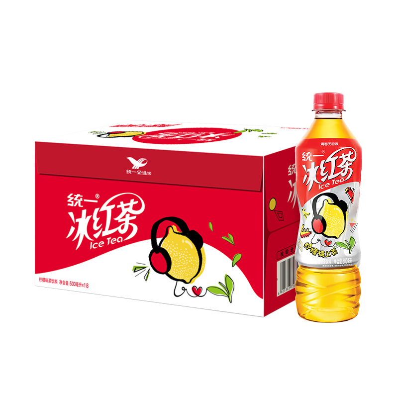 统一冰红茶新款包装图,夏日温馨邂逅新体验