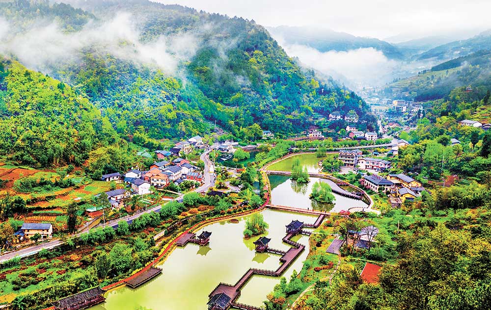 关坝镇凉风美景图,未来生活的科技魅力视觉盛宴