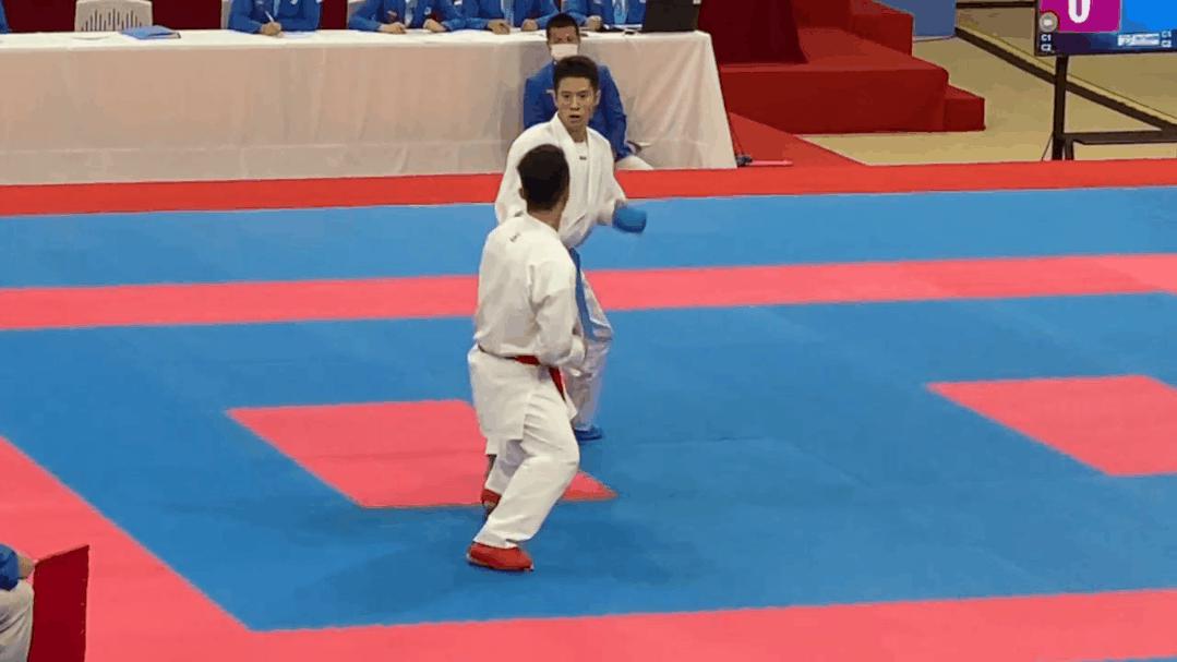 空手道比赛,自然美景中的精神之旅挑战与荣耀之战