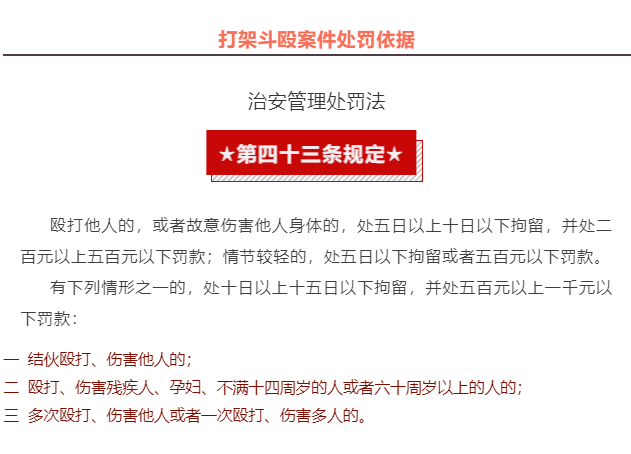 最新斗殴规范解析与介绍
