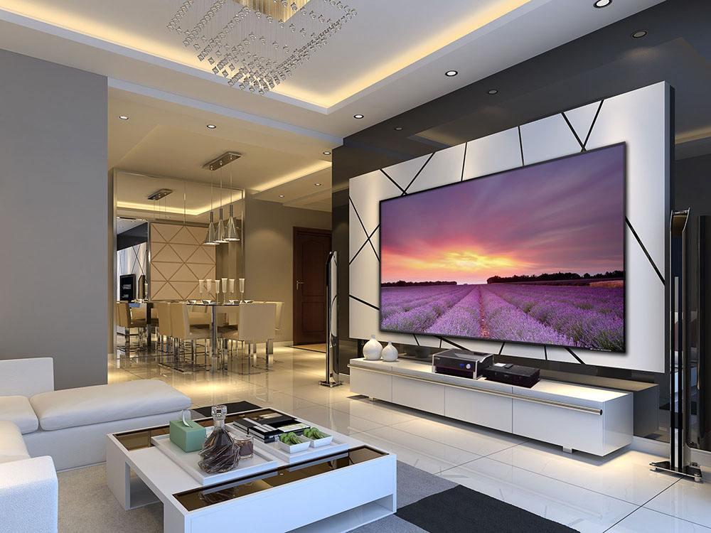 潮流变迁下的无电视客厅装修效果图,重塑家居美学