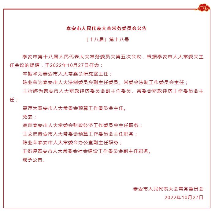 泰安最新公告发布,城市发展与民生改善的最新动态