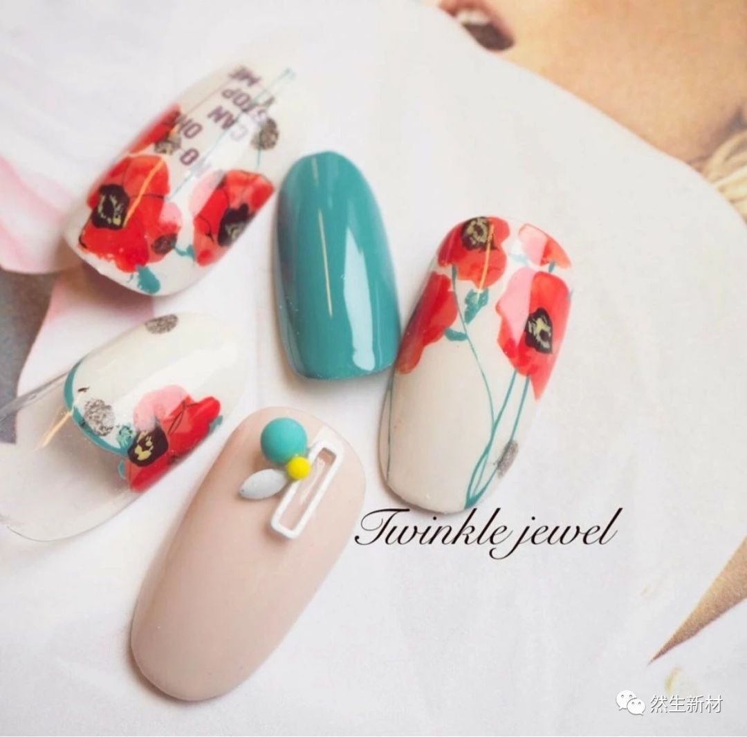 日本流行美甲风尚,与自然对话,寻找内心的宁静与平和之美