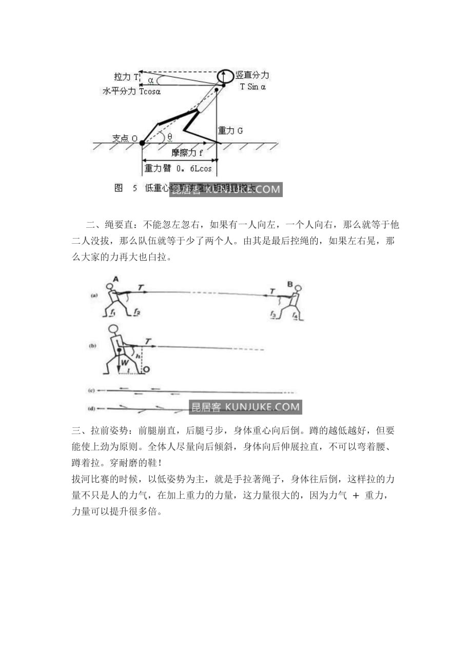 拔河比赛的受力分析图及其论述,揭秘背后的力学原理