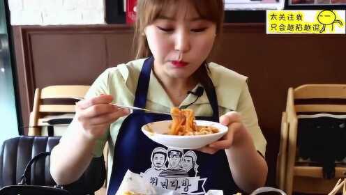 韩国大胃王心灵之旅，自然美景下的美食探险新篇章