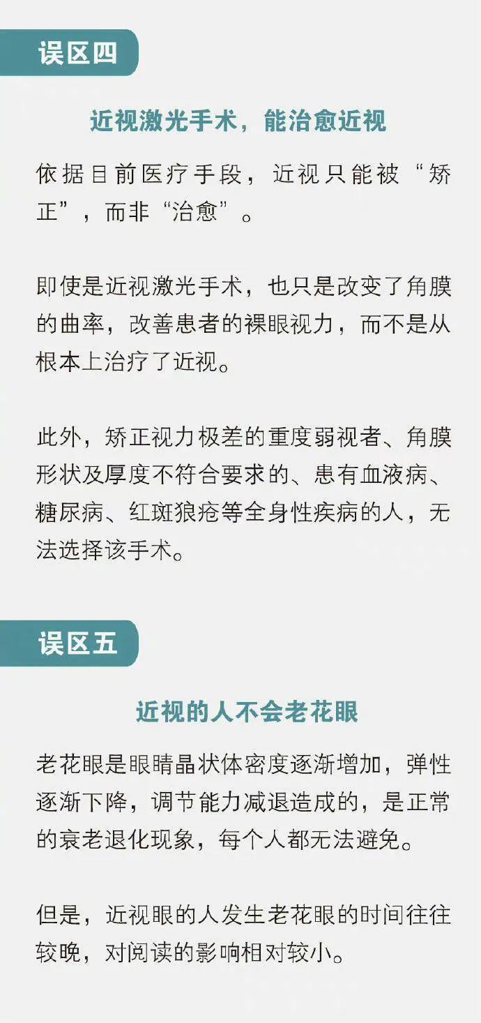 治疗近视最新进展与消息更新