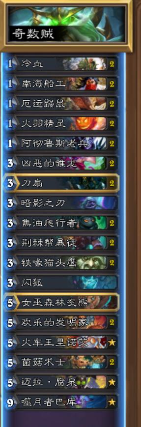 奇数贼卡组最新变化,学习之旅与自信之路的交融