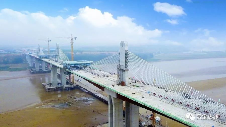 运宝黄河大桥建设最新进展更新