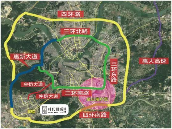 惠州四环路最新规划图,科技引领城市未来,新篇章启航之路