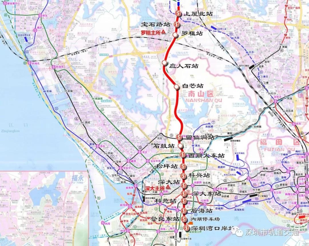 深圳地铁13号线最新线路图,时代脉络与城市的跃迁
