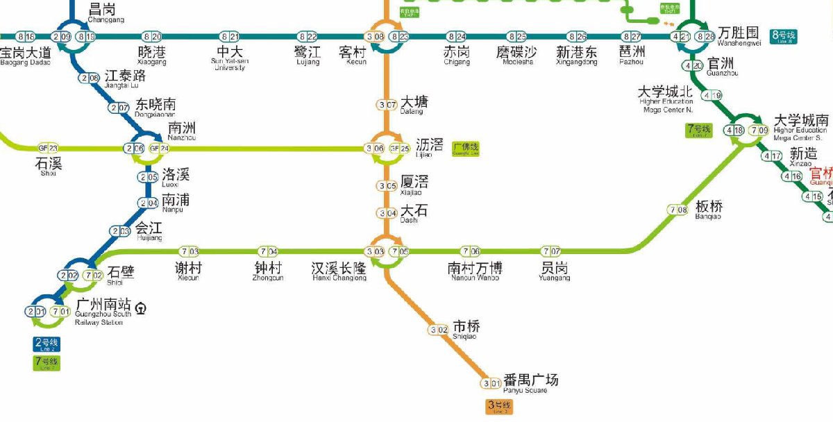 广州地铁7号线最新线路图,科技重塑城市脉络,智慧出行新体验