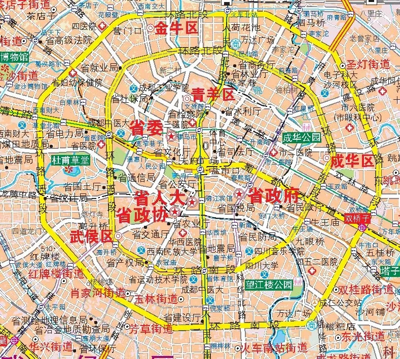 成都最新地图探索天府之国新面貌