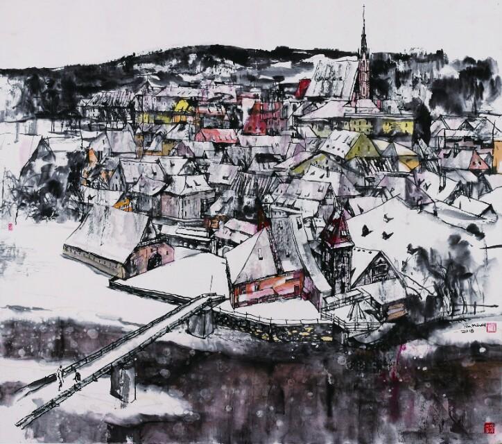 北京最新画展，色彩中的奇遇与温情的展现