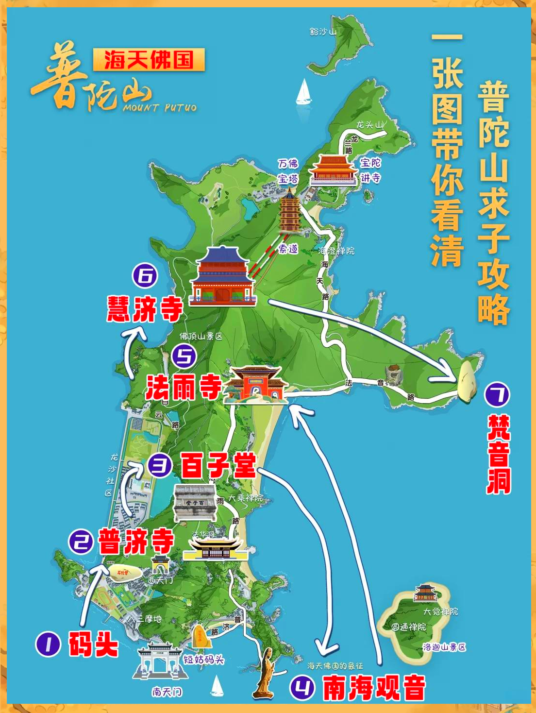 普陀山最新旅游攻略指南