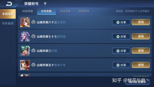 王者荣耀最新战力地区介绍