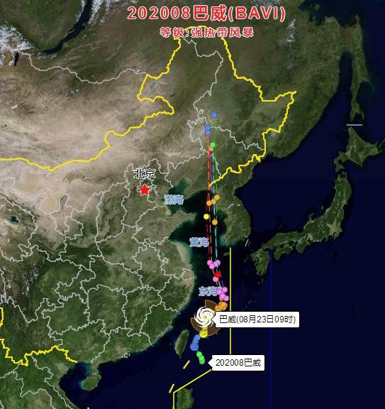 最新台风巴威动态及走向分析